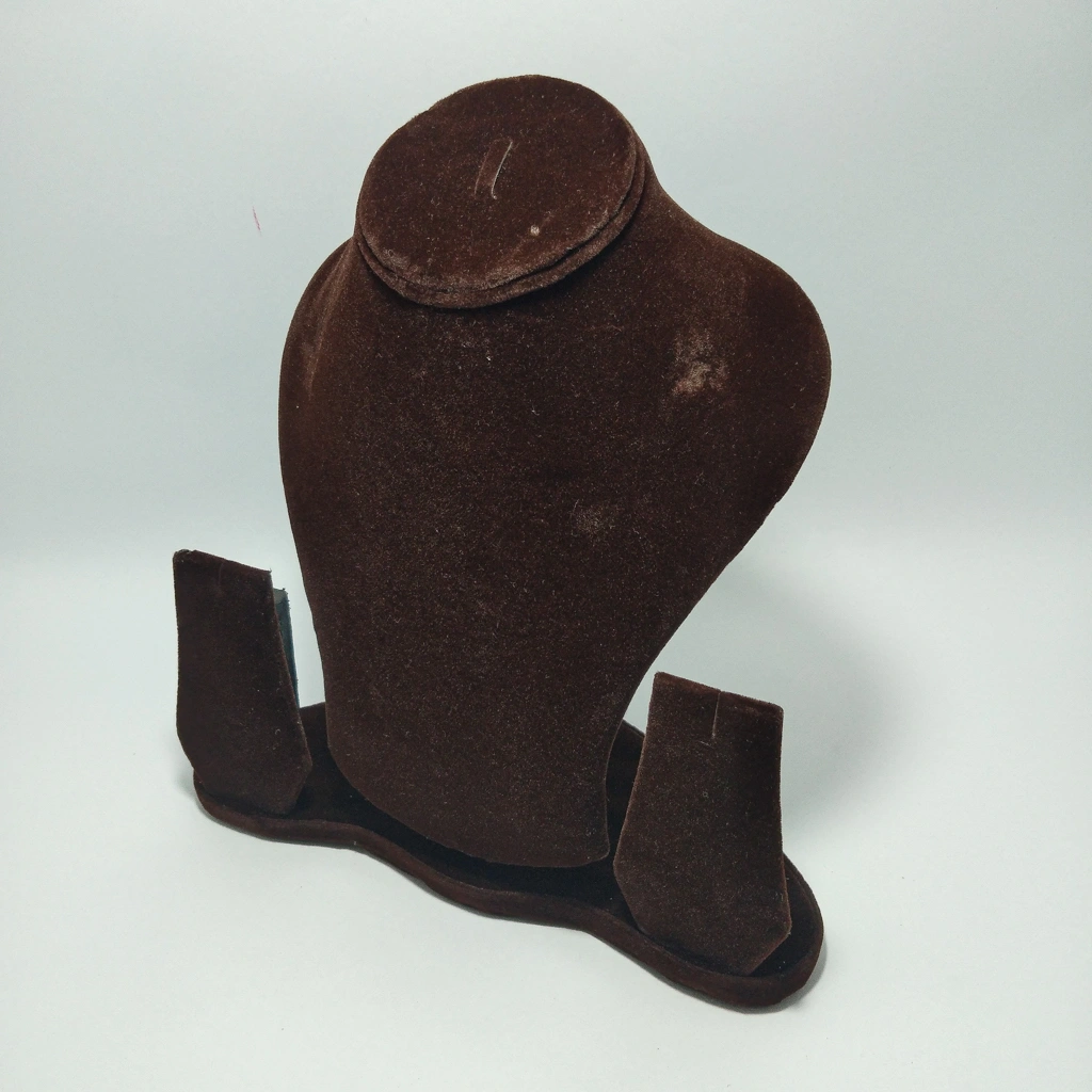 jewellery box brown necklace display body